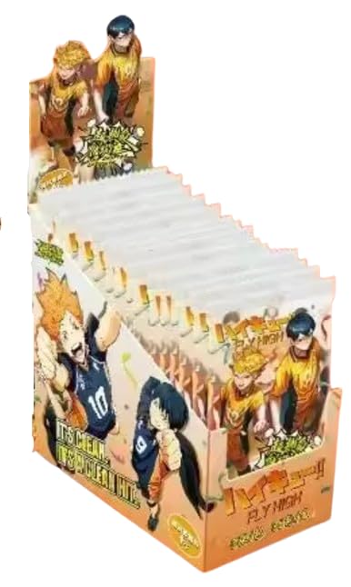 Haikyu!! | Anime Collectable Trading Card | Sealed Box | Japanese Edition | For Collectors 15+ Years | Haikyuu!! Fly High Design B