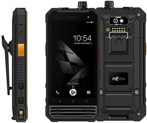 Nomu T18 (4G/VHF/UHF Network Radio, Walkie Talkie Phone.) Android. Network Unlocked. EE, O2, Three and Vodafone Compatible. For Zello and VoicePing Walkie Talkie App