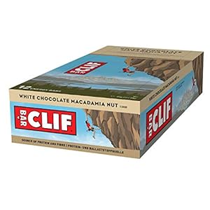Clif Bar Energieriegel White Chocolate Macadamia Nut, 12er Pack (12 x 68 g)