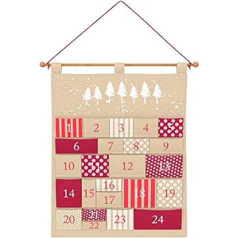 Adventskalender zum Befüllen Kinder und Erwachsene Cover
