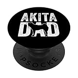 Photo Gallery retrò akita inu papà papà festa del papà akita silhouette popsockets popgrip intercambiabile Photo Gallery retrò akita inu papà papà festa del papà akita silhouette popsockets popgrip intercambiabile