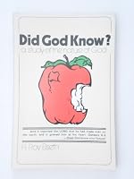 Did God Know?: A study of the nature of God B0006YKG2W Book Cover