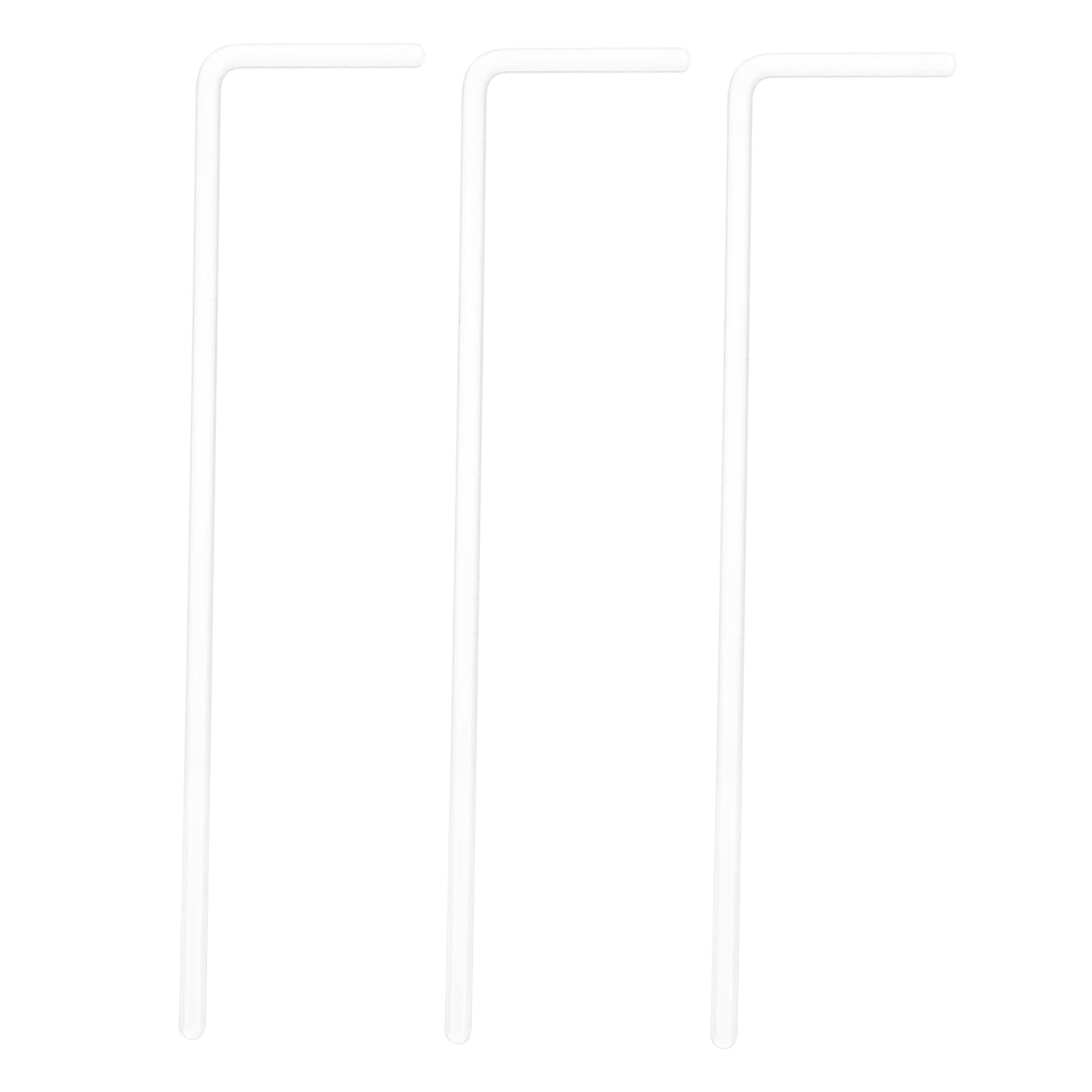 TIDTALEO Lab Glass Rods 3pc Coating Rod Set Replacement for Old Broken Spreaders