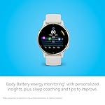 Garmin vívoactive 5, Health and Fitness GPS Smartwatch, AMOLED Display, Up to 11 Days of Battery, Ivory - Image 4