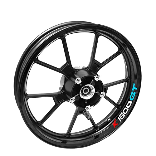 Décalcomanies de roue de moto pour BMW K1600GT stickers réfléchissants rayures de jante A07