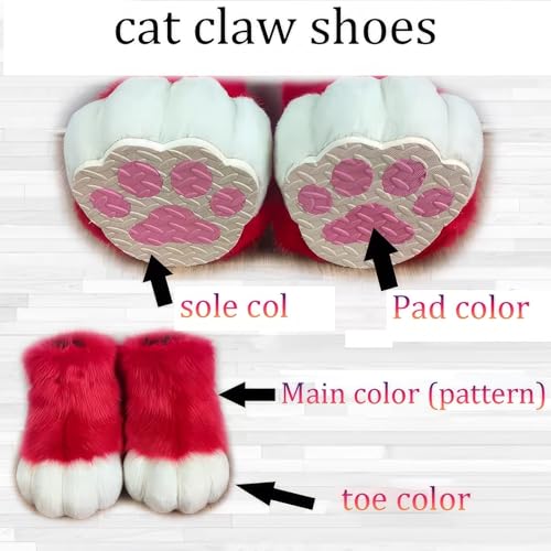 Fursuit fox paws parfaites pour animer les soirées Comic con - 3