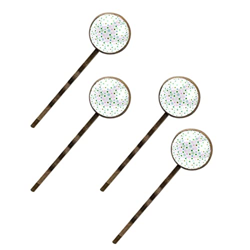 Épingles à cheveux haut de gamme lot de 4 accessoires design abstrait pour femme