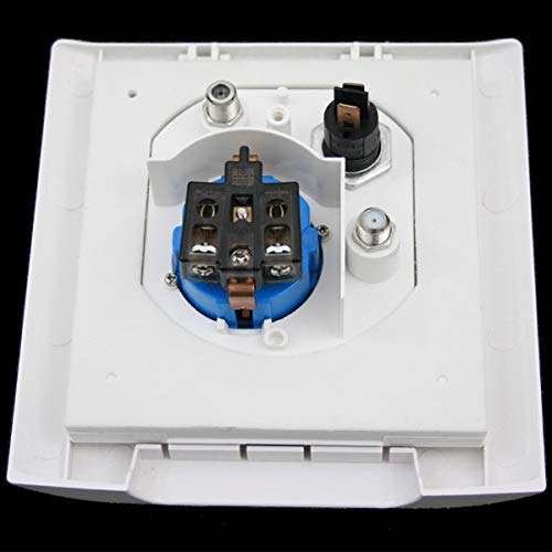 Enchufe exterior multifunción para autocaravana, 220 V, 230 V, antena satélite, 12 V, IP44, línea exclusiva