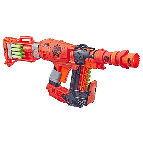 Nerf Nailbiter Zoom & Doom Zombie Strike Toy Blaster with Indexing Clip, Stock, Barrel, 16 Official Elite Darts (Multicolour) (B07SR3RBRS) Amazon Price History, Amazon Price Tracker