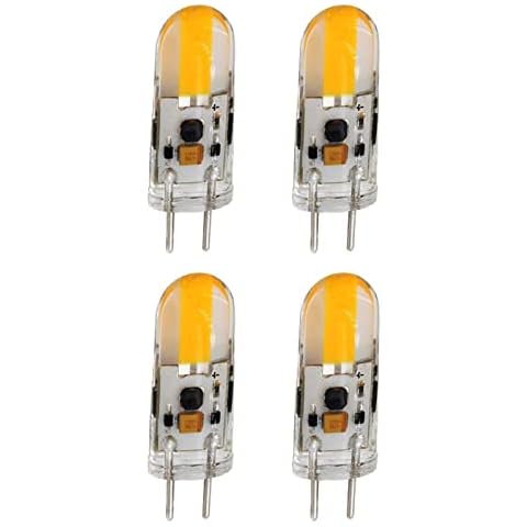 su-xuri GY6.35 LED Bulb - 12V 3W LED Bulbs Bi-Pin Socket, AC/DC 360° Beam Angle Replace 30W Halogen Bulb, Dimmable Warm White/Cool White Cover