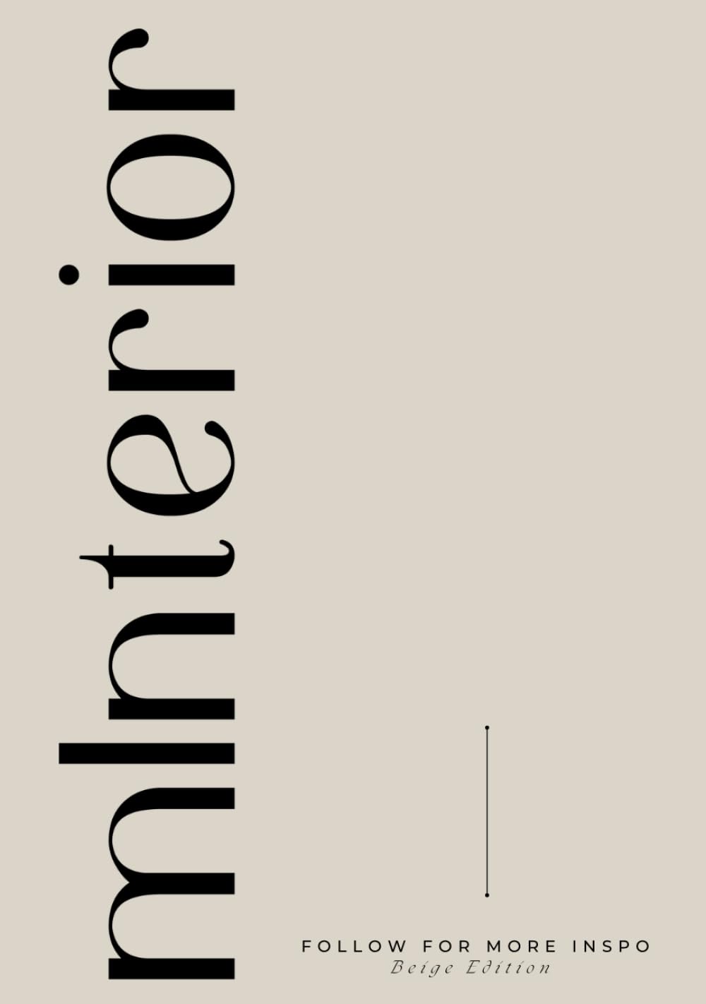 Livre deco beige mInterior pour briser le vide de vos meubles avec élégance