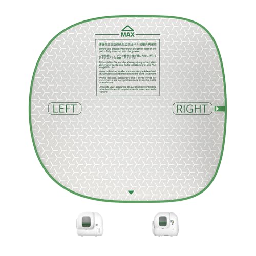 PETKIT New Cat Litter Pad Max for PURAMAX 2 and Purobot Max Pro Automatic Self-Cleaning Cat Litter Box, High Performance Leakproof Litter Mat, Waterproof, Anti-Stick, Scratch-Resistant Cylinder Pad