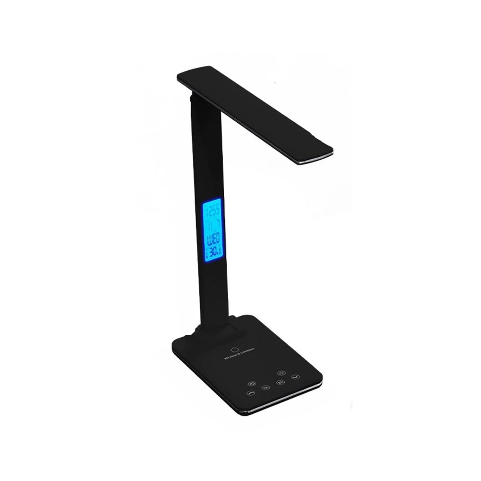 LED Desk Lamp with Charger and USB Plug in Port Bedside Night Light Touch Dimmable Eye-Caring for Gaming Reading Home