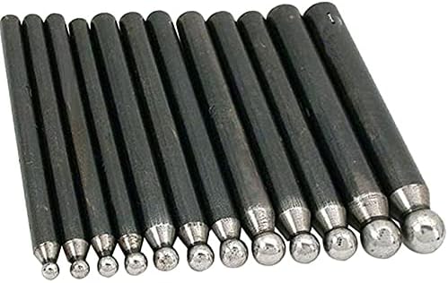 Dapping Punch Set of 12 Metal Forming RepousseJewelry Silversmith