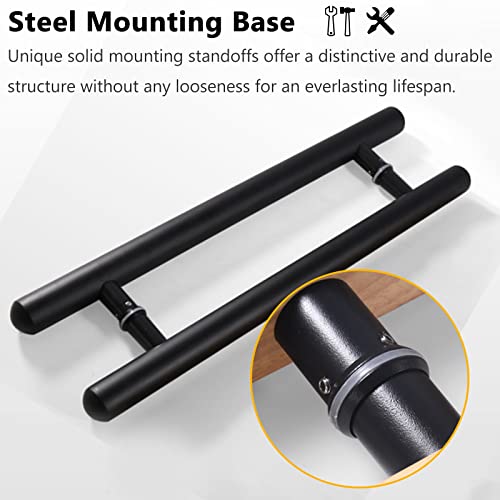 Poignée de porte push-pull ergonomique pour hangar et ferme