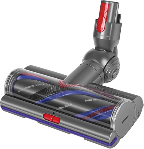 Torque Drive Bodendüse für Dyson V11 V15 V10 V8 V7 Bürste Anti-Tangle Einstellbare Saugkraft Elektrische Bodenbürste für Dyson SV10 SV11 SV12 SV14 SV15 Hartboden und Teppiche Ersatzbürste