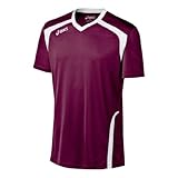 ASICS Men's Ace Jersey, Maroon/White, Medium