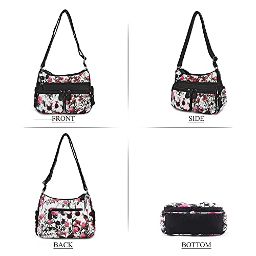 Image of Angel Kiss Crossbody Bags for Women, Ladies Shoulder Handbags and Purses Medium Faux Leather Pocketbooks | Ladies