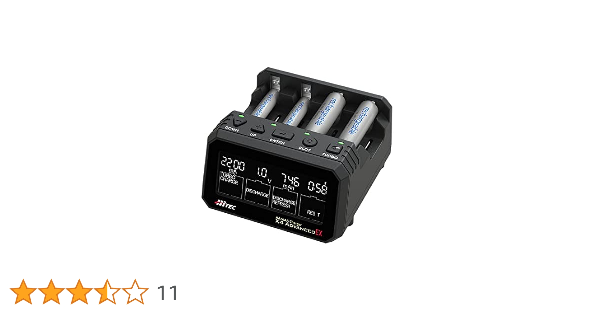 Amazon.co.jp: ハイテック AA/AAA Charger X4 Advanced EX & XLINK