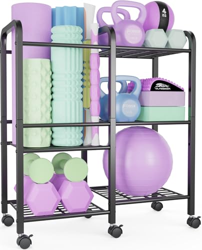 Yoga-Mat-Storage-Rack-Yoga-Mat-Holder-Home-Gym-Equipment-Workout-Equipment-Storage-Organizer-for-Yoga-BlockFoam-RollerResistance-BandDumbbellKettlebel