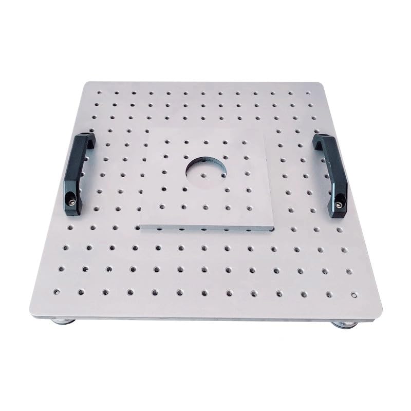 Parti del tavolo ottico magnetico a piastra piana in acciaio inossidabile for piattaforme sperimentali - Banco da lavoro durevole in alluminio anodizzato(150x150mm)