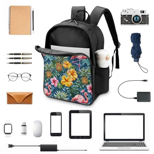 Mochila escolar diseño 3D Flower para niños cómoda y resistente para colegio con relieves 4