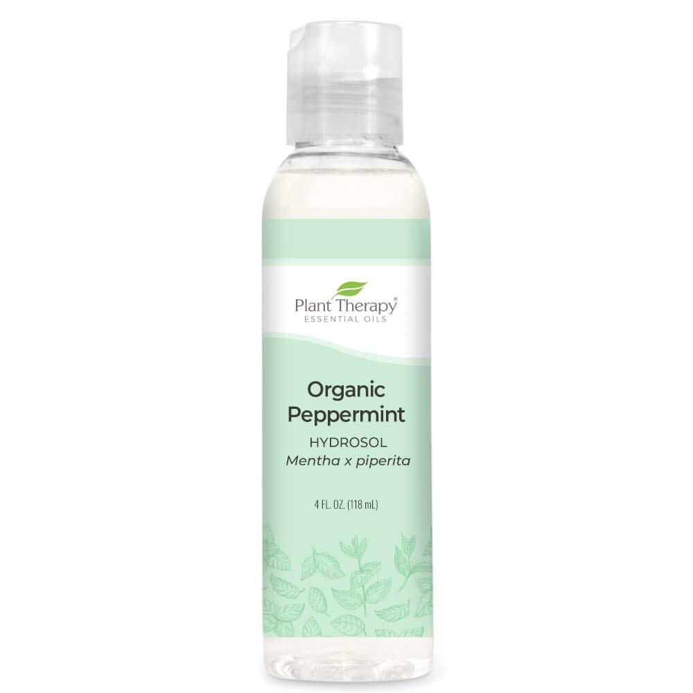 Plant TherapyPeppermint Hydrosol Flower Water, by-Product of Essential Oils 4 oz