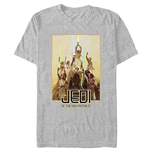 T-shirt Star Wars Jedi of The High Republic homme coton anti-d&eacute;formation cou