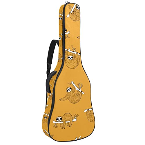 Sac dos guitare acoustique étanche motif vache protège votre instrument de l'humidité