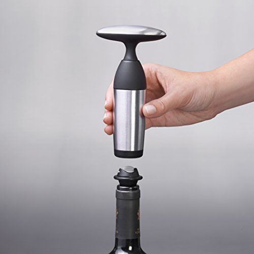 OXO Steel Vacuümwijnpomp met 2 stoppen - Image 4