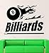 Produktbild 57x79cm PVC Wandaufkleber Billard Hobby Sport Freizeit Unterhaltung S Sprache Aufkleber Drucken Home Schlafzimmer hängen Fenster Aufkleber Dekoration Tapete Wandbild