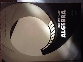 Hardcover (SAC) Intermediate Algebra Textbook Book