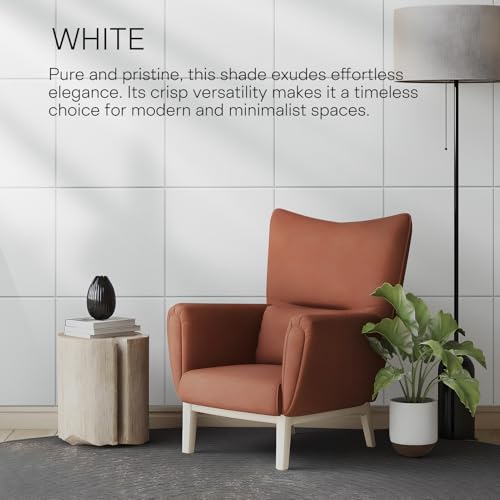 Image of MaxGear Extra Large Bulletin Board 72 inch x 48 inch, White Felt Wall Tiles Pushpin