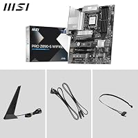 MSI PRO Z890-S WIFI6E Mainboard, ATX – Unterstützt Intel Core Ultra-Prozessoren (Series 2), LGA 1851 – DDR5 Memory Boost (8800+ MT/s OC), PCIe 5.0 x16 & 4.0 x16, M.2 Gen5, Wi-Fi 6E, 2,5G-LAN – Ansicht 7