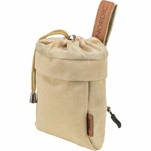 TRIXIE BE Nordic Snack-Tasche, Ø 10 x 14 cm, Sand