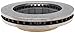 ACDelco Silver 18A169A (19255485) Non-Coated Front Disc Brake Rotor
