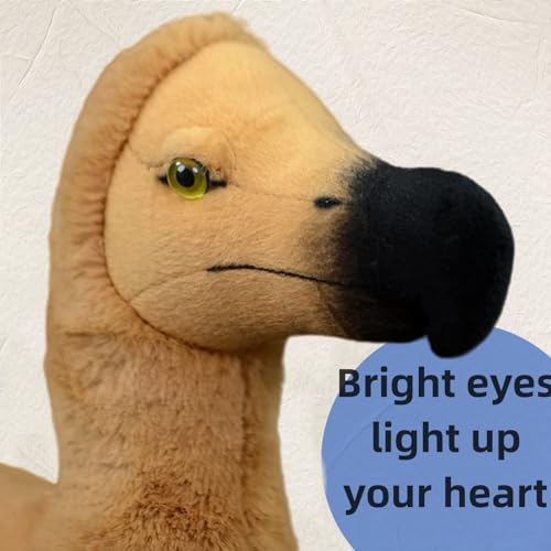 lilizzhoumax Simulation dodo bird Plush Toy 35cm/13” Prehistoric creature Cute Realistic Stuffed Animal Wild dodo Plush Toy Super Soft dodo Plush Home Decoration Animal Toys Gift for Kids and girl - Image 3
