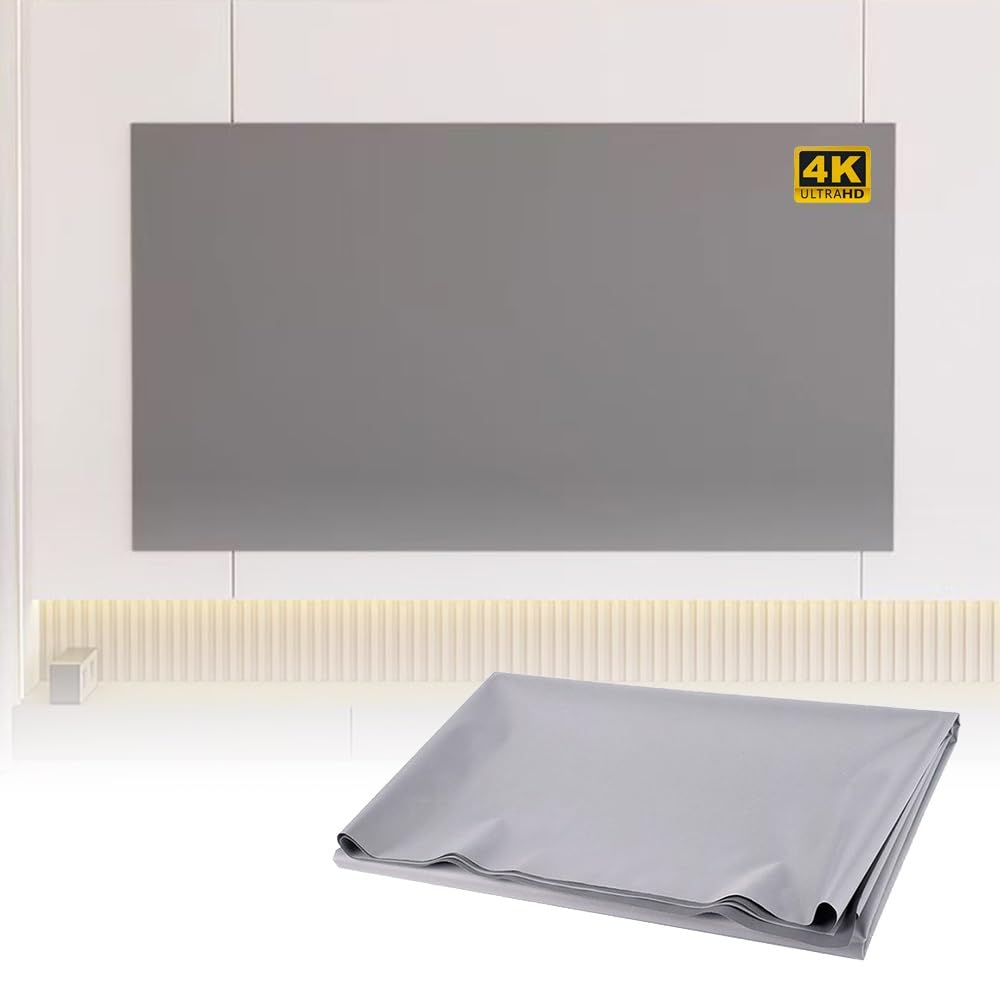 Écran De Projection Pliable Ecran Videoprojecteur Métal Anti-lumière