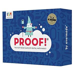 Proof! Math Game – The Fast Paced Game of Mental Math Magic – Teachers’ Choice Award Winning Educational Game, Ages 9+