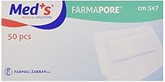 Farmac Zabban 1206310507M FarmaPORE Medicazione Adesiva in Cerotto 5 x 7 cm in TNT