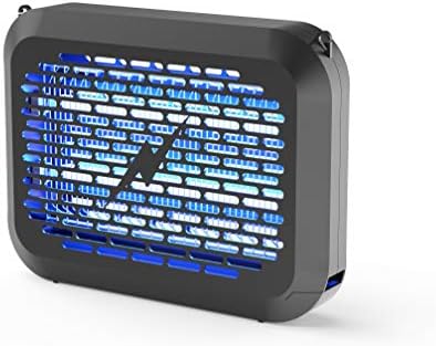 Lumapest Bug Zapper & Indoor Electric Insect Killer: Powerful 2800V 20W Bulbs Protection| for Fly Traps, Mosquitoes & Pests | Covers 6,000 Sq. Ft. | Free 2-Pack Replacement Bulbs Included