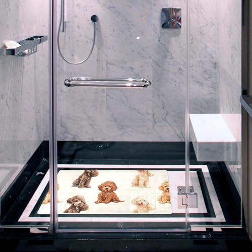 Alfombrilla de baño con ventosas antideslizante para evitar caídas 7