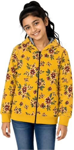 Image of T2F Girls Cotton Hooded Neck Sweatshirt