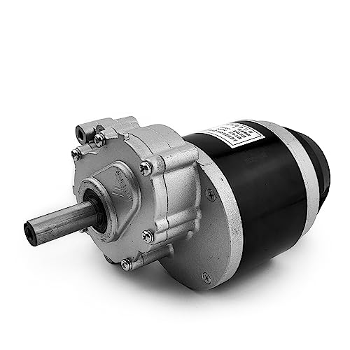 24V 350W 120rpm 44mm Longer Shaft Diameter 17mm Low Speed Wheel