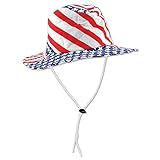 Patriotic Flag Hat (stars & stripes design) Party Accessory  (1 count)