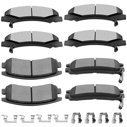 Ceramic Brake Pads Kits,SCITOO 8pcs Brakes Pads Set fit for