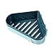 HEELPPO Organizadores De Escritorio Storage Basket Estante para BañO Estante De Pared De Esquina Ducha Ajustable EstanteríAs De BañO Blue