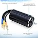 Surpass Hobby 3670 Rc Boat Motor Waterproof 2280KV Brushless Motor with Cooling Set for RC Boat (2280kv)