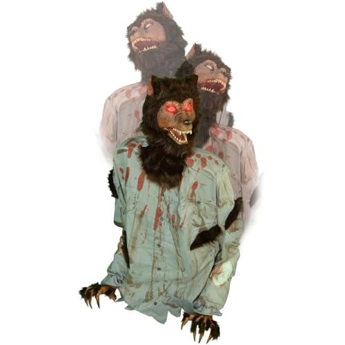 Haunted Hill Farm Howler by Tekky, Battery-Operated, Motion and Sound