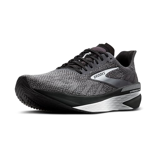 Brooks Women’s Hyperion GTS 2 Supportive Running Shoe, Black/Ebony/Primer Gray, 37.5 EU